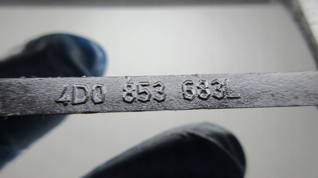 фото №11, Audi a8 d2 4d0853683l решітка радіатора бампера ліва