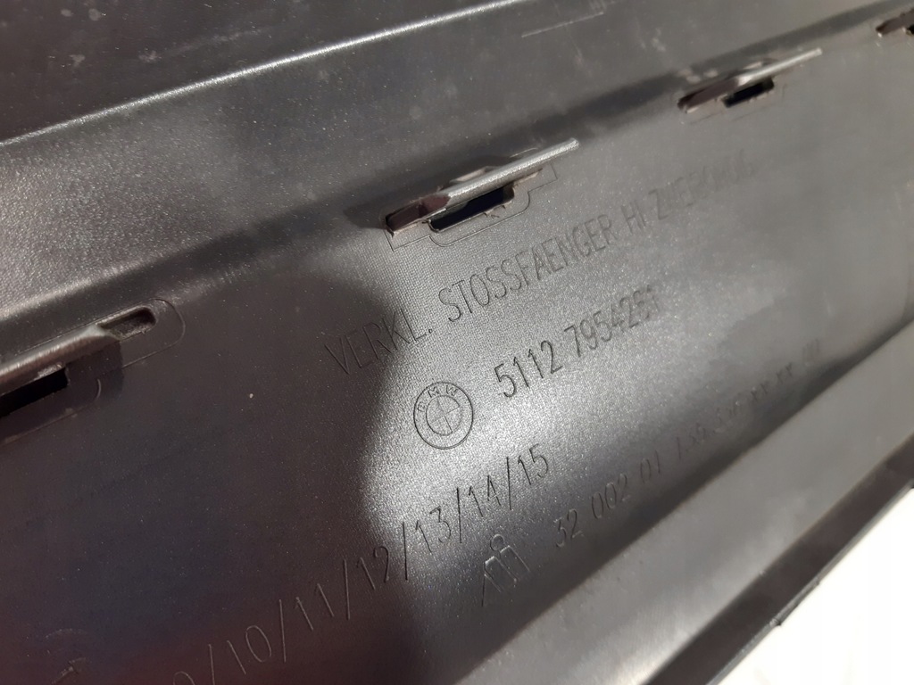 фото №9, Bmw x1 f48 lci спойлер бампера задняя диффузор