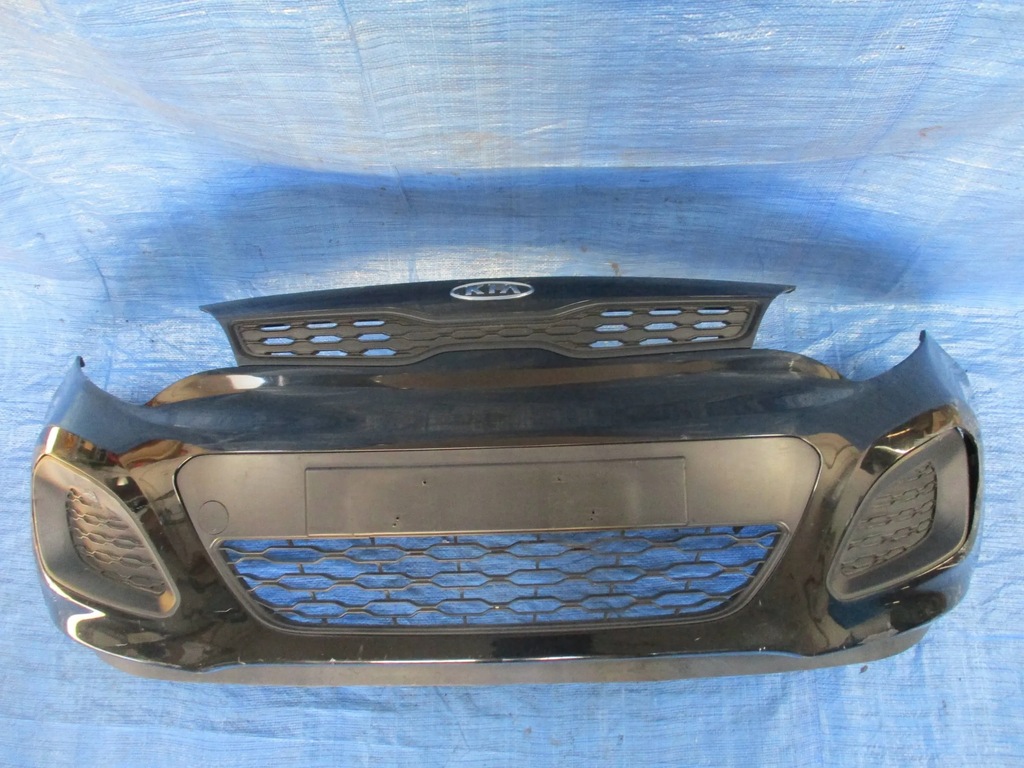 фото №1, Бампер передній kia rio iii 11-14 колір 9b