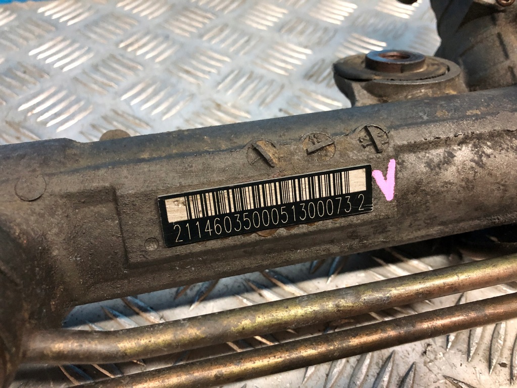 фото №8, Mercedes w211 трансмісія кермова рейка рульова pod датчик 2114603500