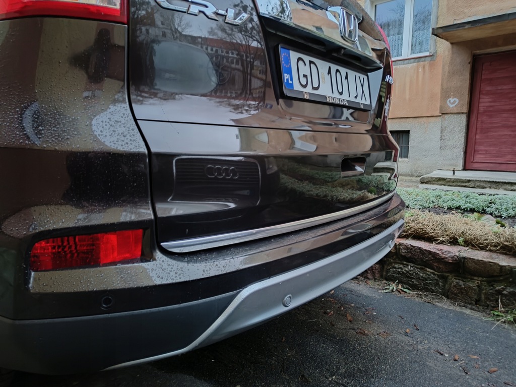 фото №16, Honda cr-v iv crv молдинг хром кришка багажника багажник задня