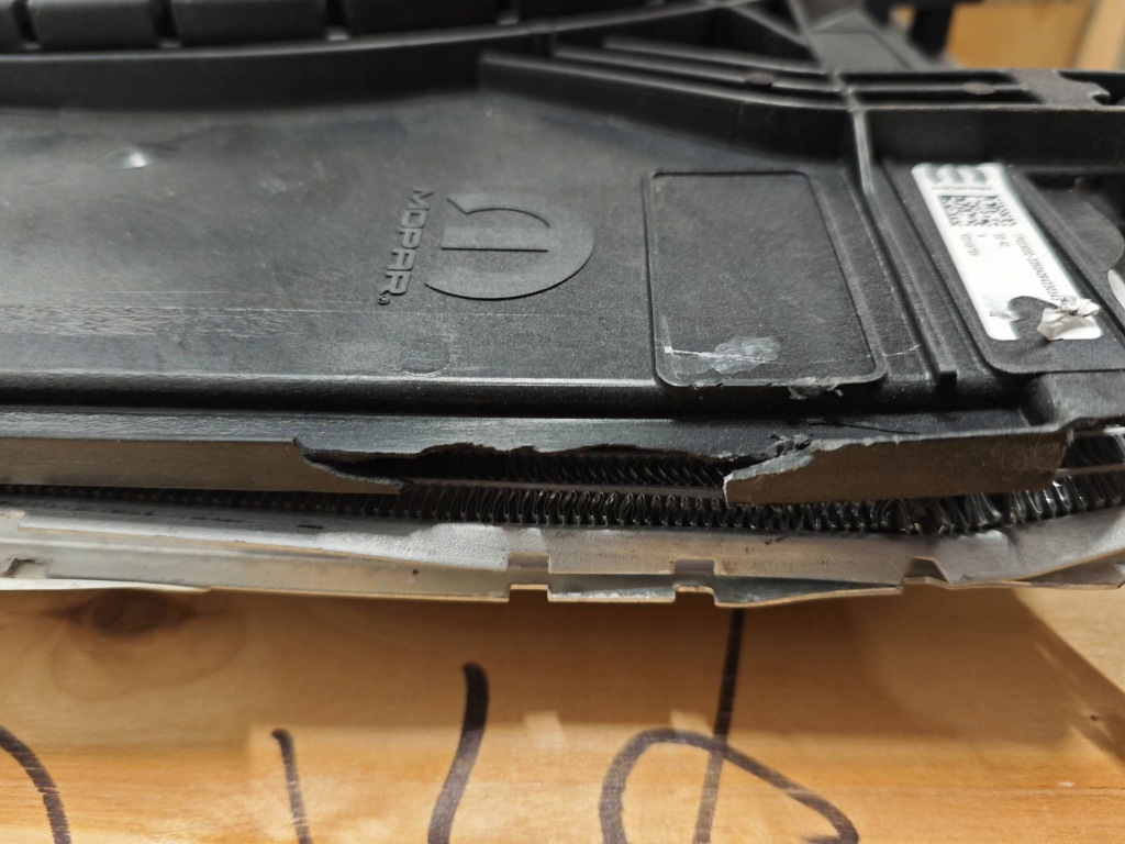 Fiat panda 500 комплект радіатор води кондиціонер з вентилятор 522092670 Зі Шроту