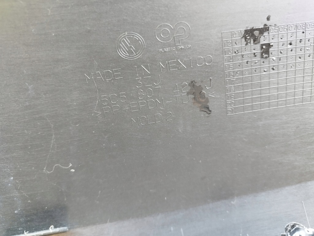 фото №9, Vw new beetle 5c5 бампер задня задній 5c5807421j