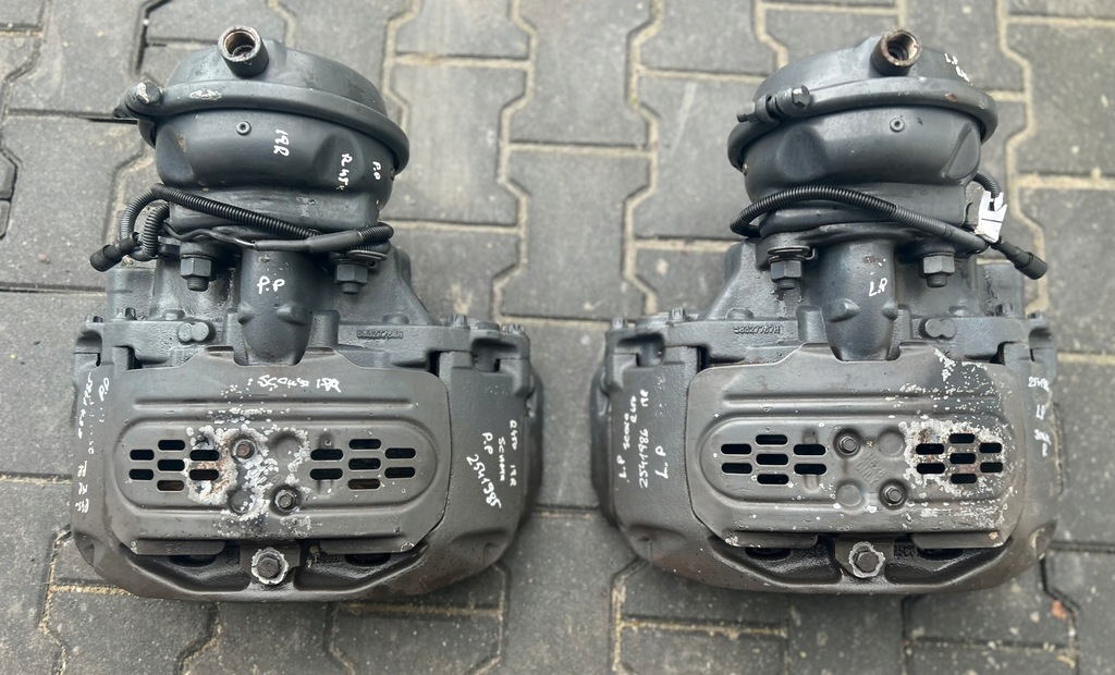 фото №1, Суппорт тормозной правый левый перед scania r s 19r