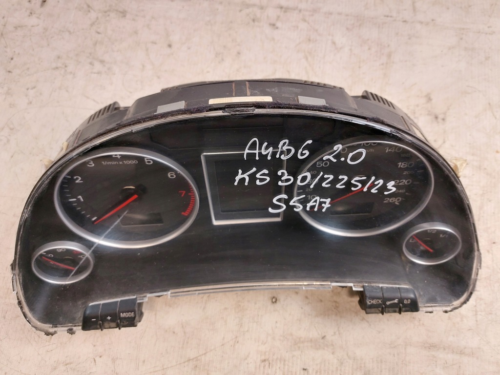 фото №8, Счетчик приборы audi a4 b6 2.0b