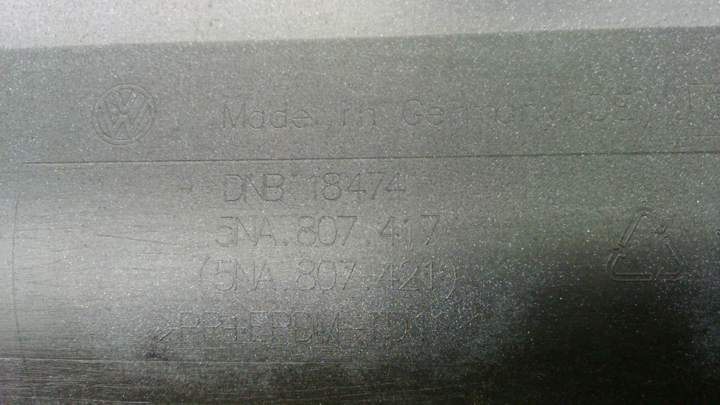 Vw tiguan 2 2 бампер задні задній pdc 5na807417 Доставка