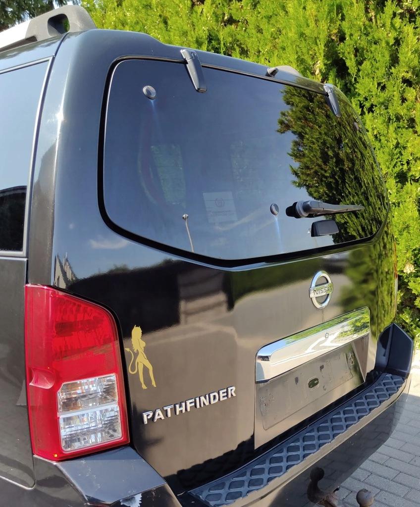 фото №3, Nissan pathfinder r51 крышка багажника багажника с стекло gn0