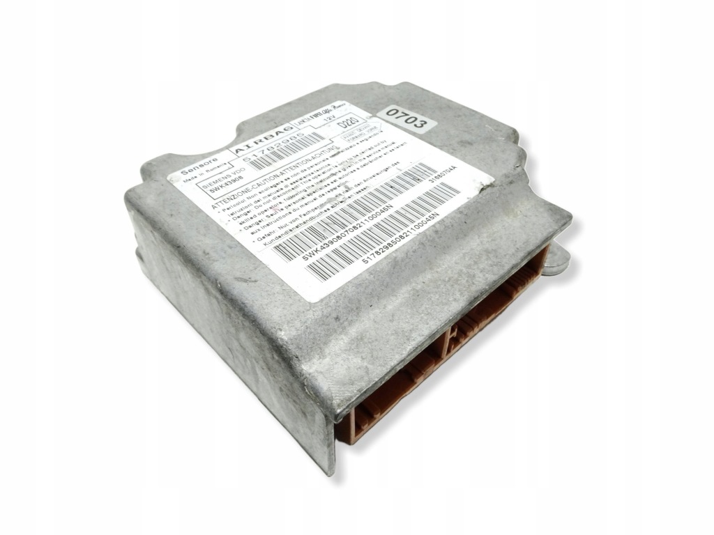 Купить Fiat 500 - модуль датчик подушка безопасности 51782985