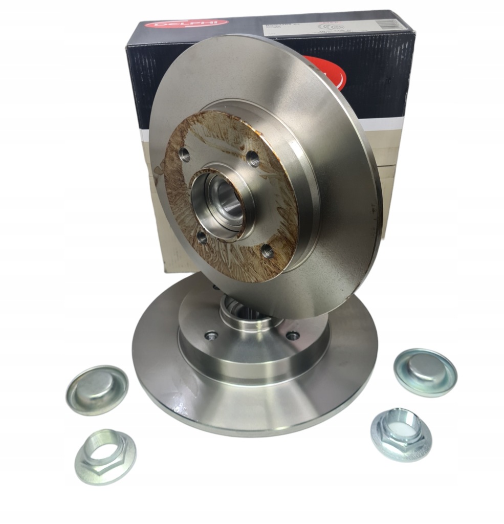 фото №1, 2x тормозные диски задняя citroen c4 cactus ds3 opel crossland peugeot 2008 207 208 307