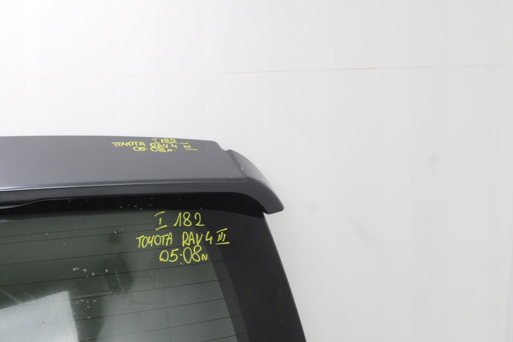 фото №7, Крышка багажника багажника задняя toyota rav4 iii 05-08r 1e0