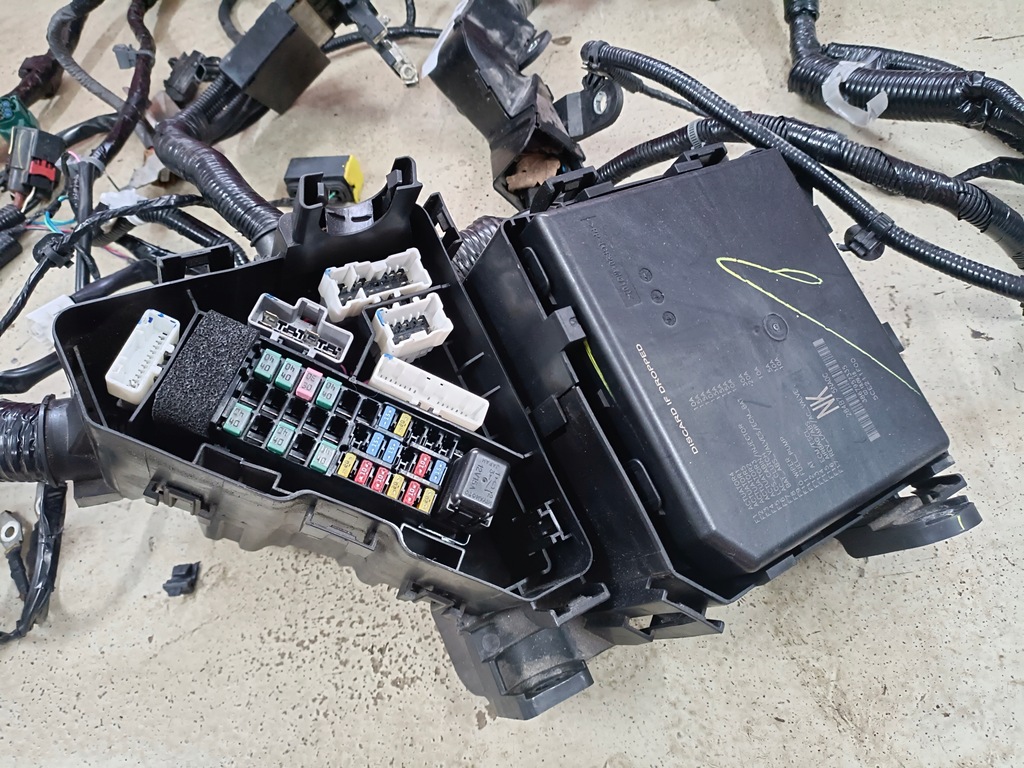 фото №10, Комплектная жгут провода электропроводка отсек двигателя infiniti qx50 18+ оригинальный номер