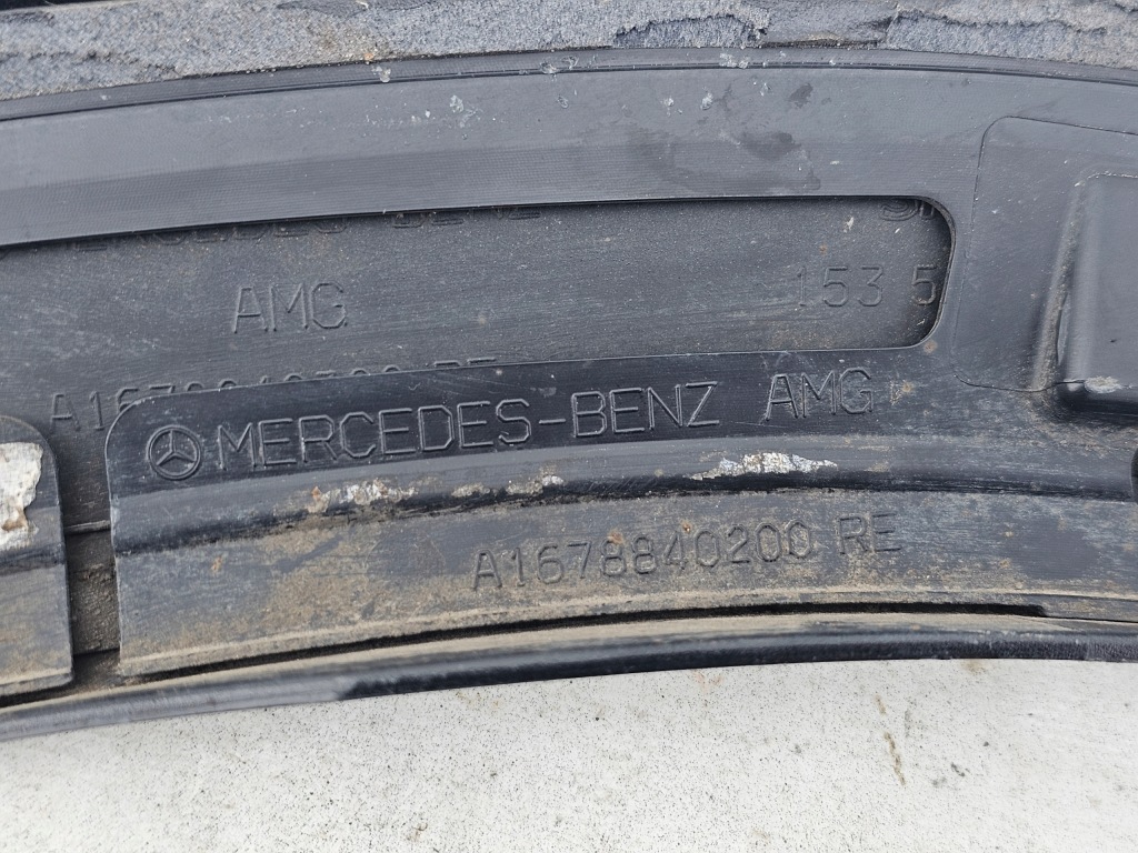 Молдинг на крила mercedes gle w167 v167 amg 2019 - a167 правий перед права Оригінал