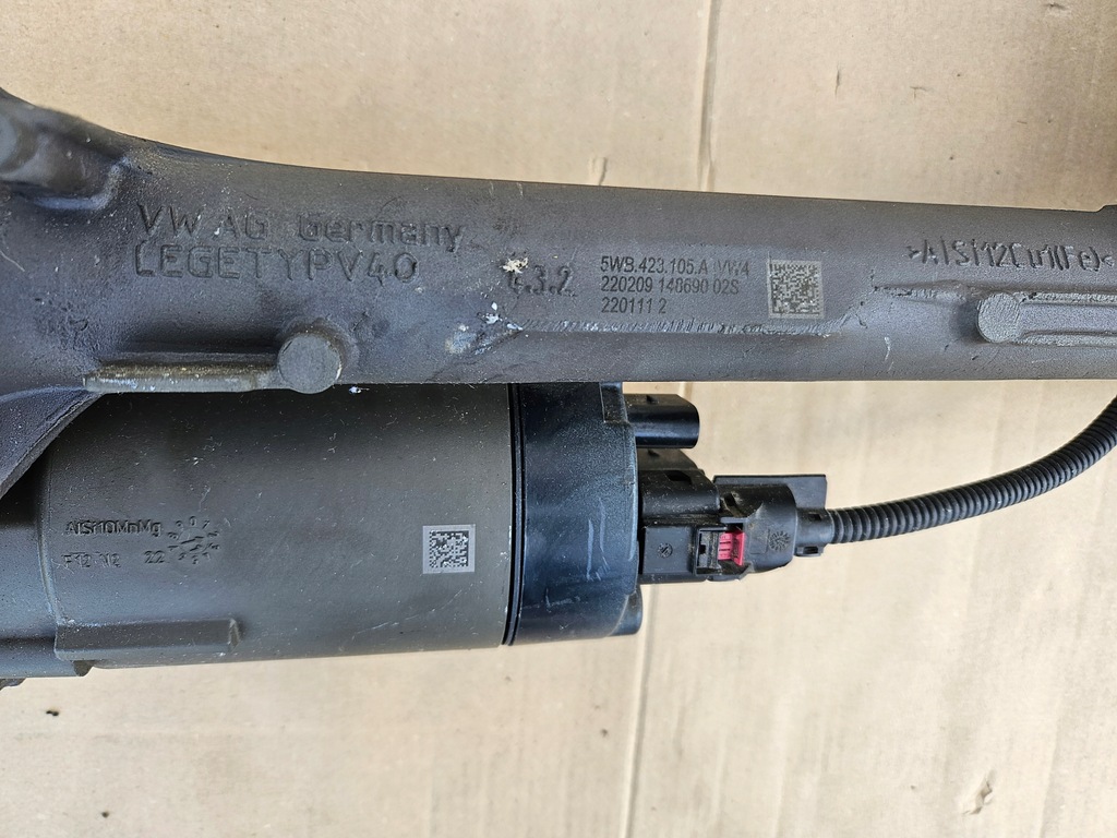 фото №6, Трансмісія vw caddy 5wb423105a рейка рульова трансмісія