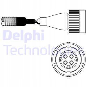 Датчик лямбда-зонд delphi 11781734393 11781247235 117817 Цена