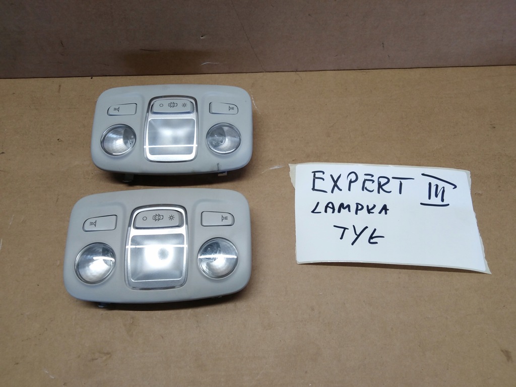 фото №1, Peugeot expert iii лампа кабины внутренняя 96721407bj потолочный