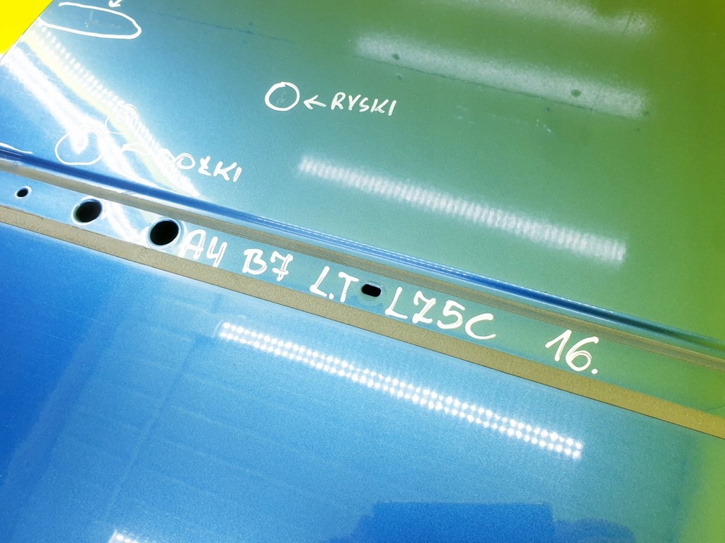 фото №16, Двері audi a4 b7 лівий задня lz5c sedan kombi