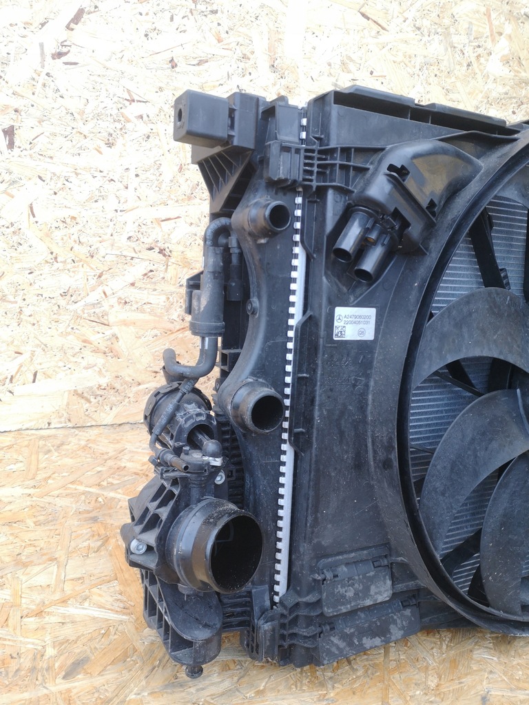 фото №6, Mercedes glb w247 радіатор вентилятор комплект 2.0d