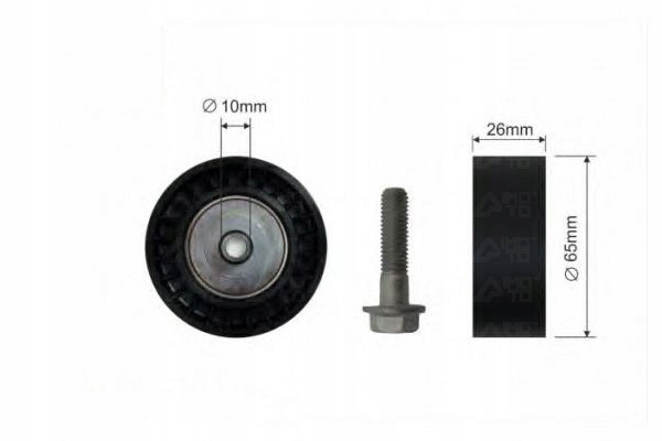 фото №2, Caffaro ролик ремень - ремень клиновой 022145276c 022