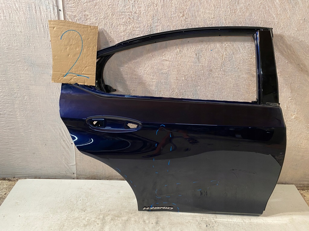 фото №14, Lexus es дверь правый задняя задние правое 18-