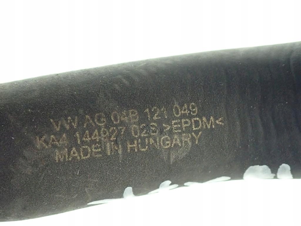 фото №3, Wąż шланг трубка wody 04b121049 toledo iv skoda rapid 1.4 tdi cus 17r