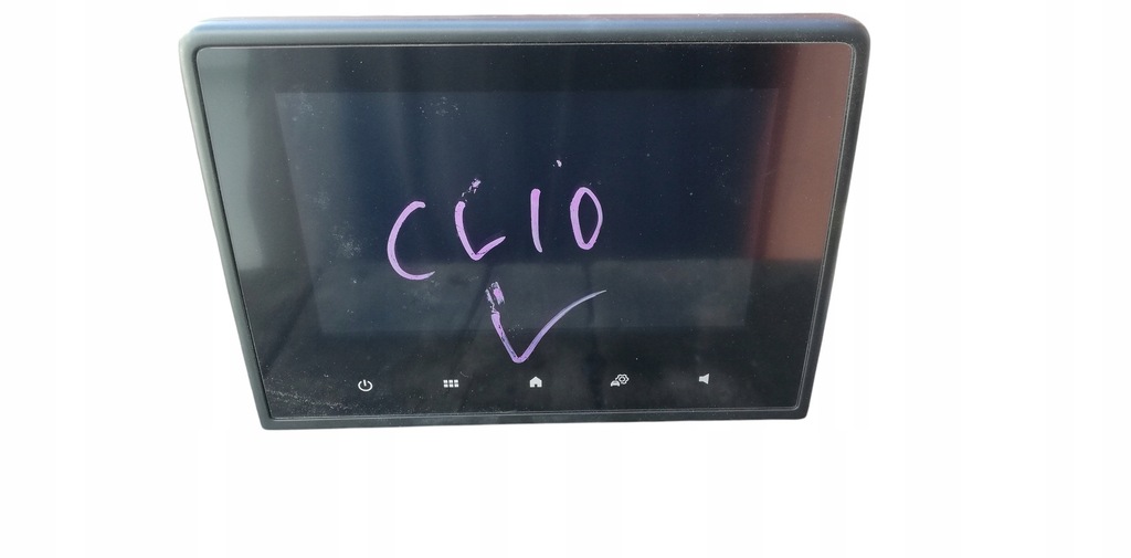 фото №1, Экран дисплей навигация renault clio v 5 оригинальный номер 280346137r