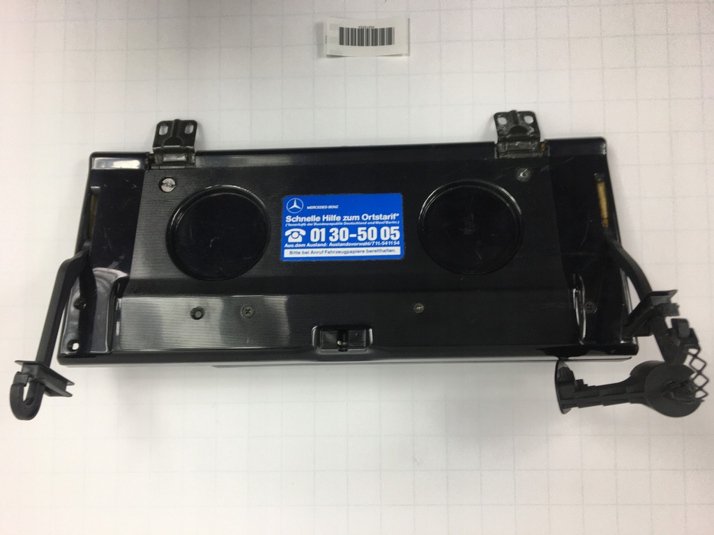 фото №11, Крышка бардачка панели приборной панели консоли czarna do mercedes w124