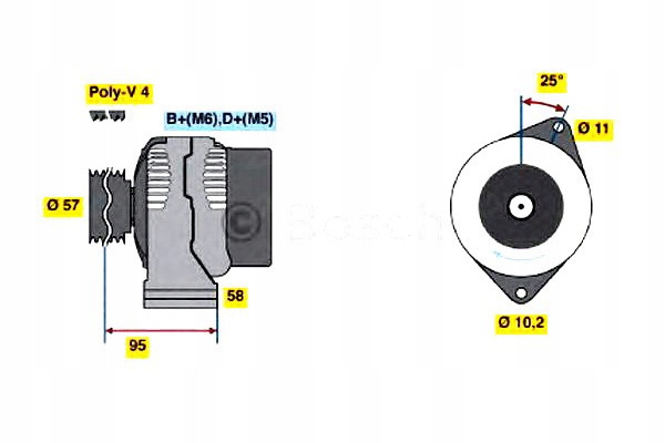 Bosch генератор smart 0,6 00- Цена