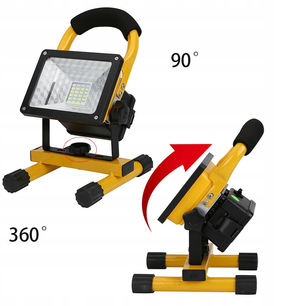 фото №6, Фара budowlany led лампа робоча фара робочий do warsztatu 30w