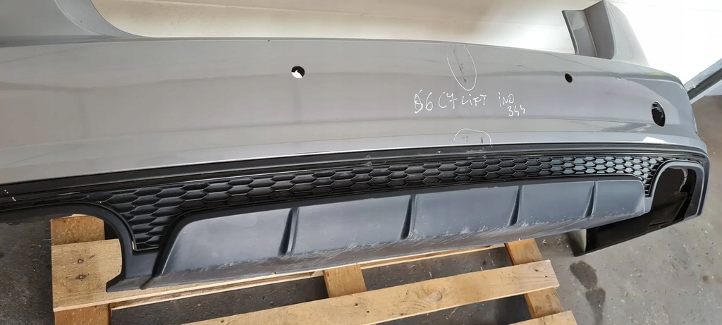 фото №12, S6 c7 4g lift бампер задняя задний диффузор накладка 4g5807067k