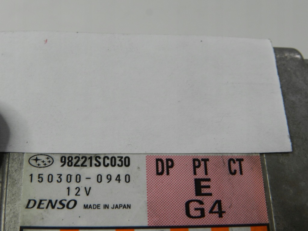 фото №3, Модуль датчик подушка безопасности subaru forester iii 98221sc030