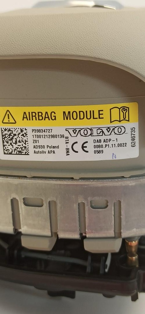 фото №12, Volvo v60 cc подушка подушка безпеки водія 39834727