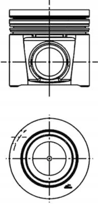 фото №2, Поршень kpl. з кільцями