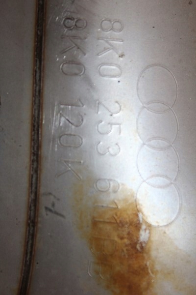 фото №6, Audi a4 b8 вихлоп гасник 8k0253611bb 8k0253411ac