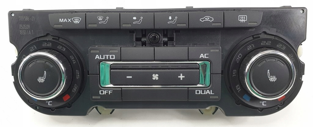 фото №1, Панель управление вентиляция skoda octavia ii lift