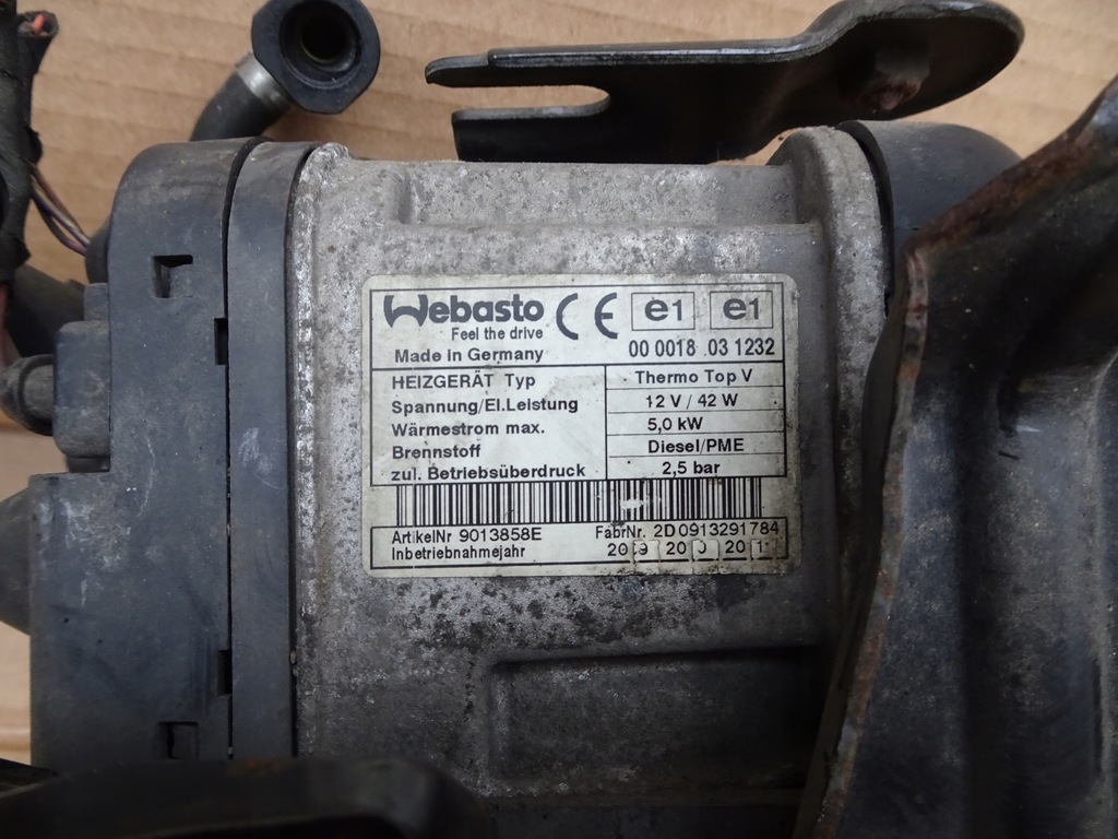фото №7, Vw touran i webasto обогреватель стояночный 1k0815065ag