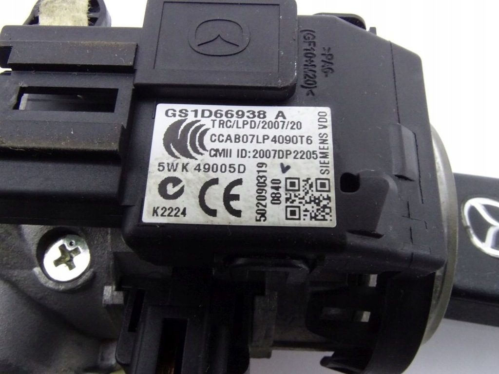 фото №6, Mazda 6 ii gh 2.2 mzr-cd бортовой компьютер двигателя набор стартовый r2aa18881m