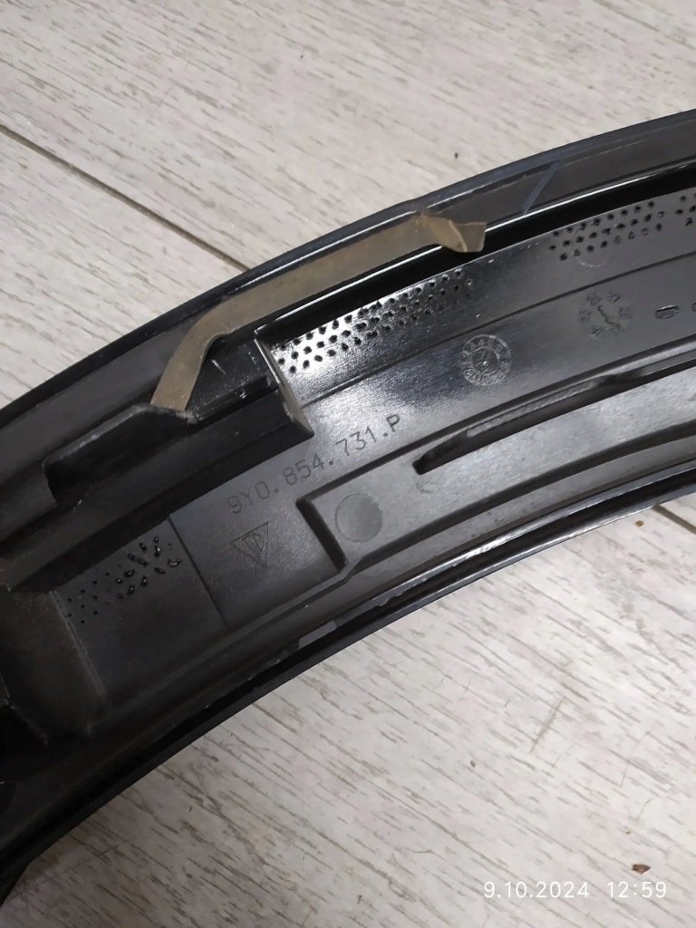 фото №10, 10121. cayenne молдинг крила лівий перед 9y0854731p