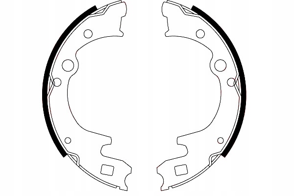 фото №1, Trw gs8428 набор колодка тормозных