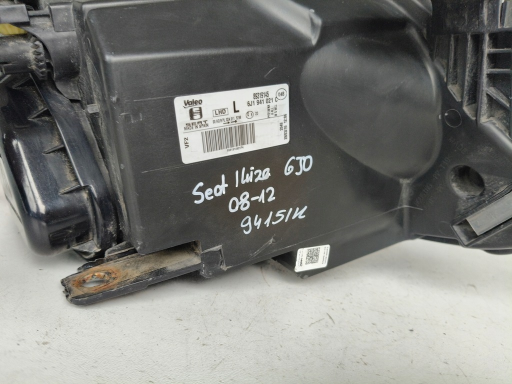 фото №7, Лампа ліва фара seat ibiza 6j 6j0 08-12