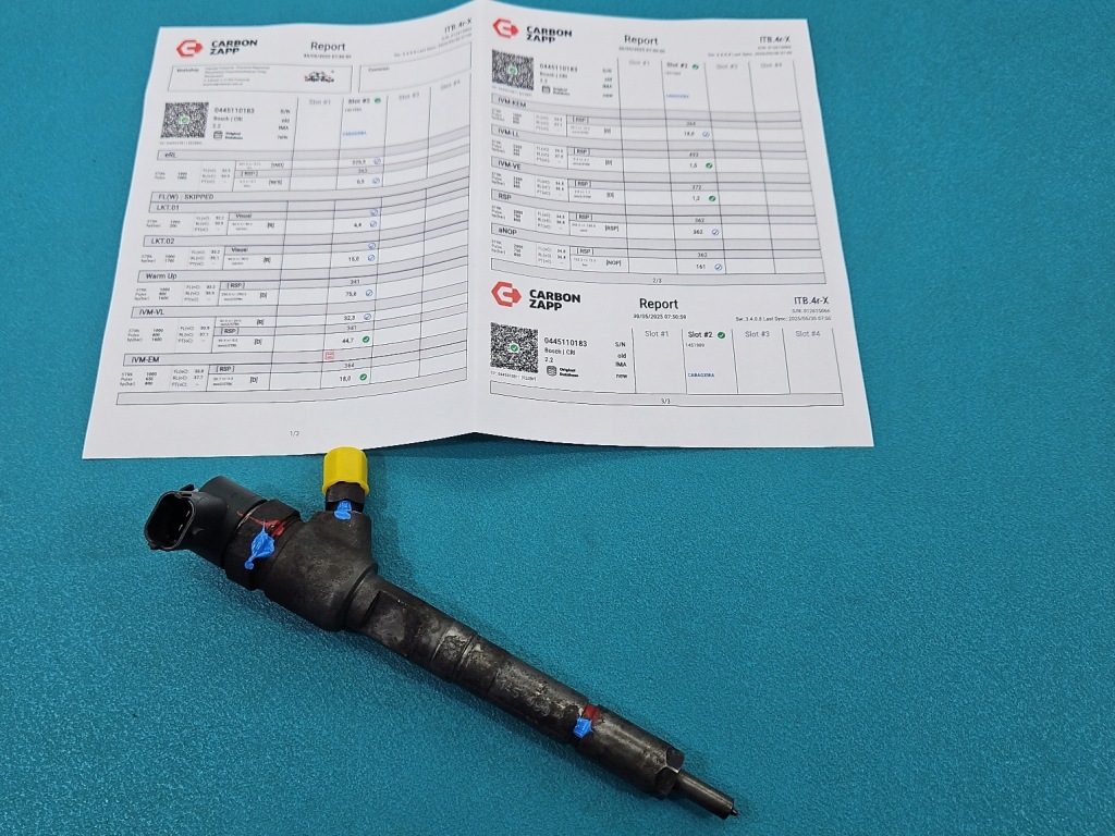 фото №1, Проверенный форсунка fiat doblo i 0445110183 1.3 jtd