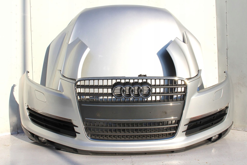 Audi q7 перед капот крила бампер ремінь передній фари підсилювач крило Недорого