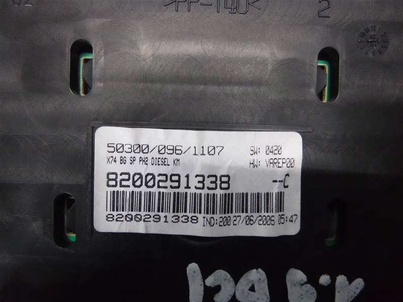 фото №3, Счетчик приборы renault laguna 1,9 dci