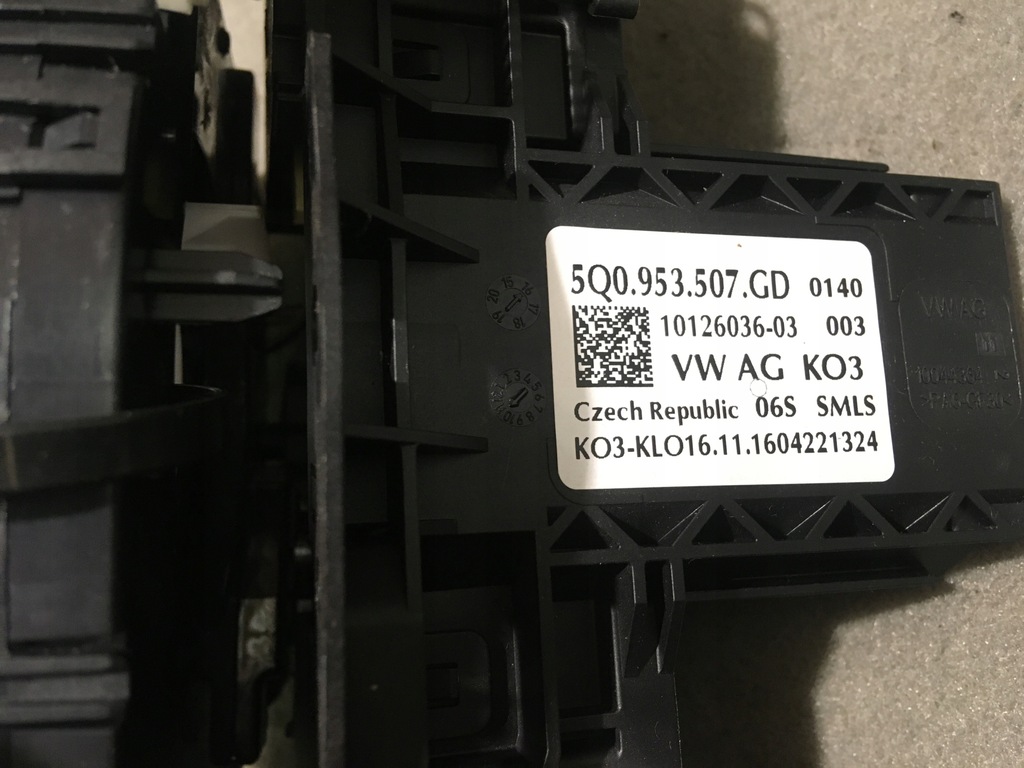 фото №4, Переключатель комбинированный лента seat leon iii