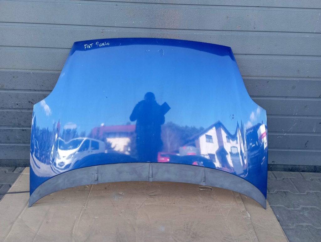 фото №1, Fiat grande punto капот крышка двигателя