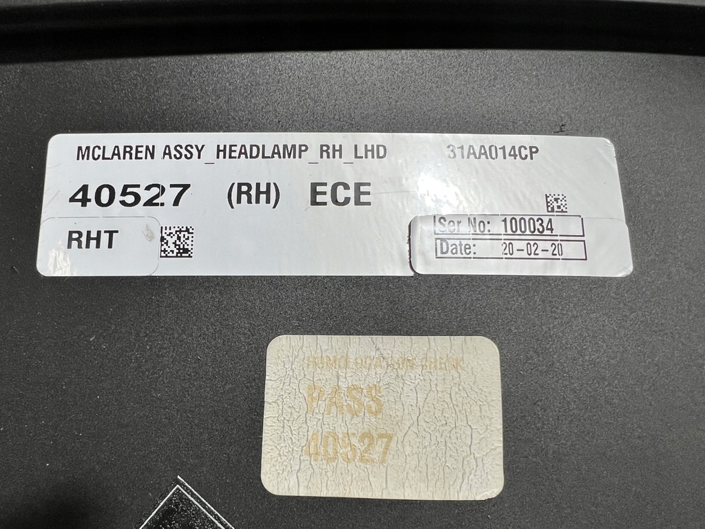 фото №6, Mclaren 620r full led лампа правая