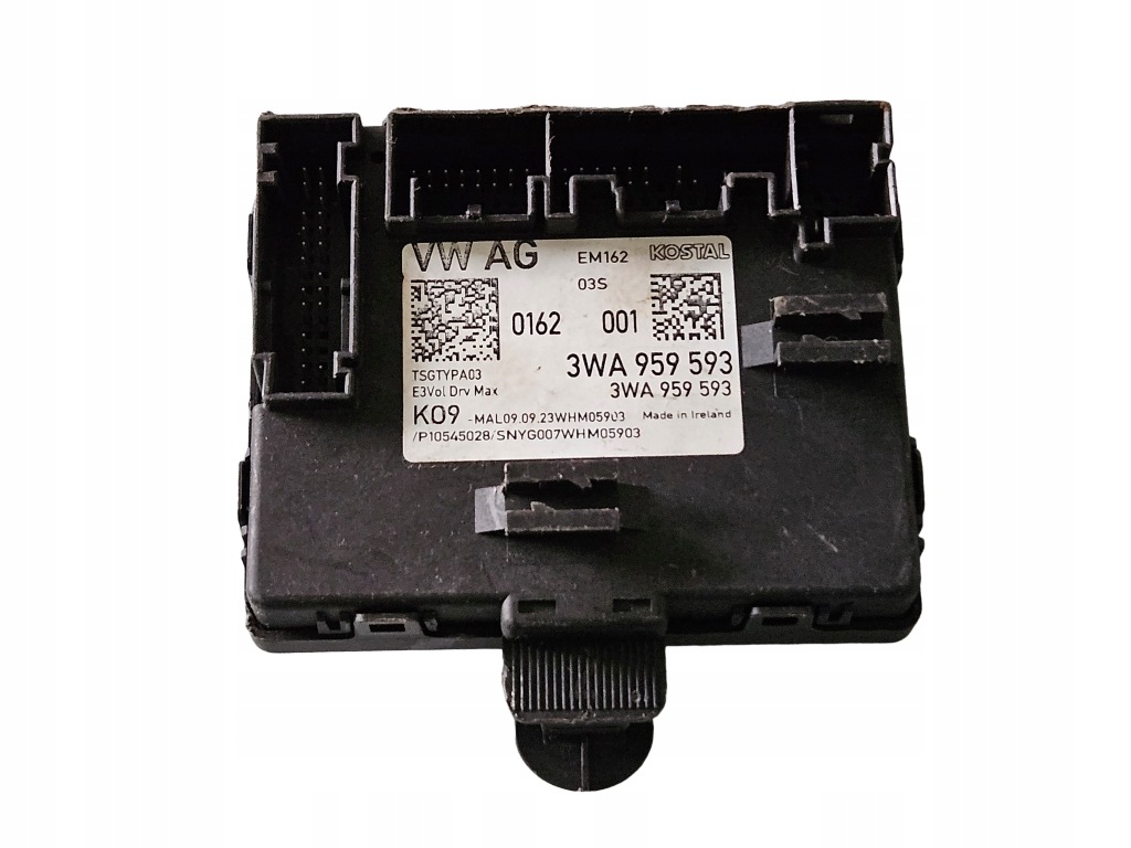 фото №1, Модуль дверь audi vw seat skoda 3wa959593 dopiszę