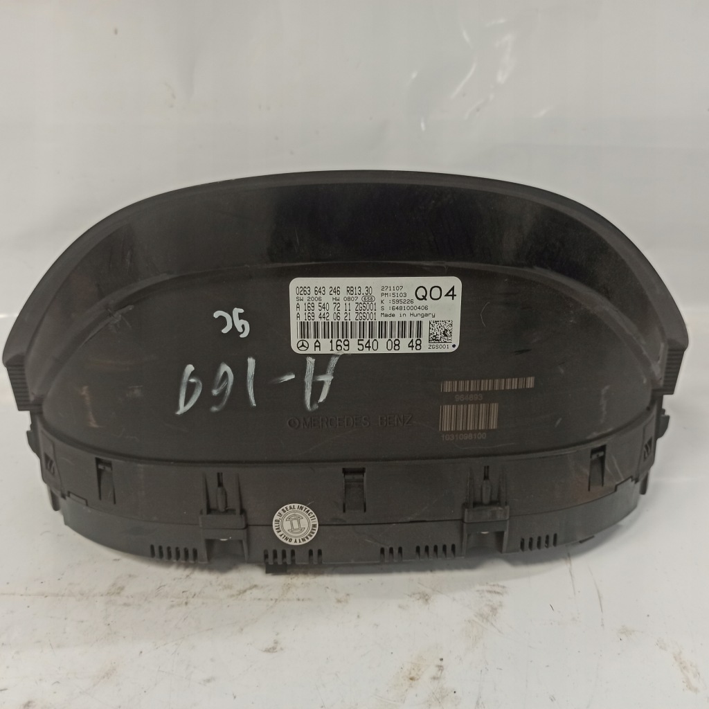 Mercedes w169 счетчик приборы a1695400848 с Разборки