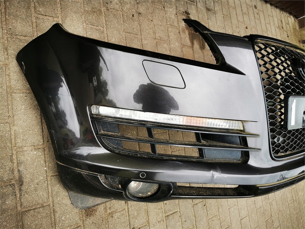 фото №7, Audi q7 4l 05-10 бампер перед kompletny демонтаж