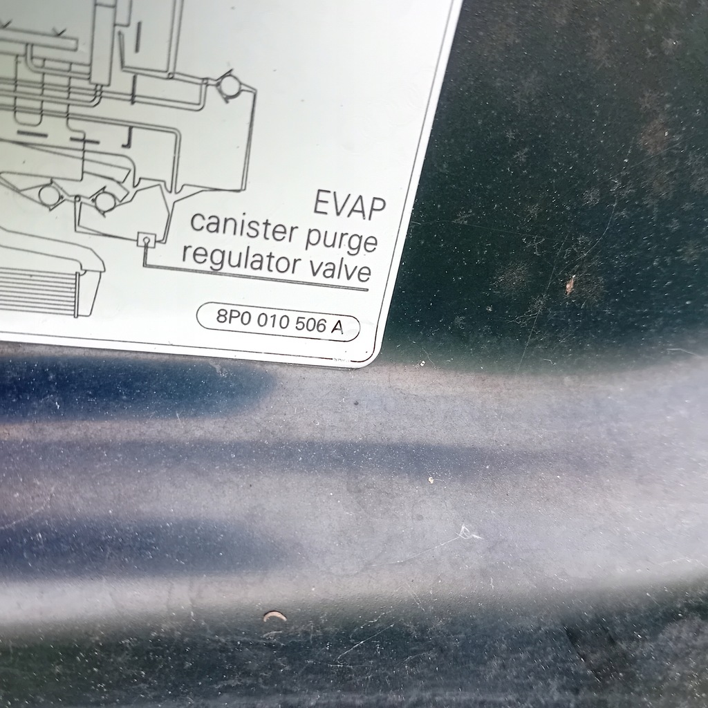 фото №12, Audi a3 8p 07r капот ly9b великий решітка радіатора