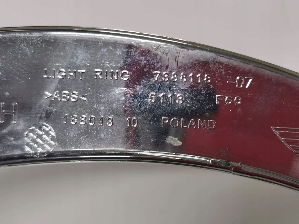 Хром капот, панель фары лампы, рамка фара mini countryman f60 902. с Разборки